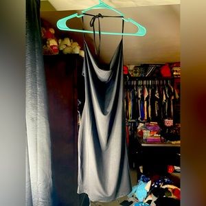 Black cocktail dress